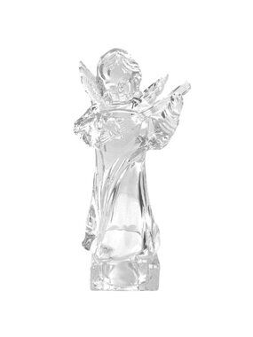 Vintage Mikasa Herald Collection Crystal Angel Playing Violin Figurine Germany